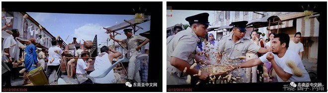 【我们的故事】剧照：缅警驱赶殴打华人商贩